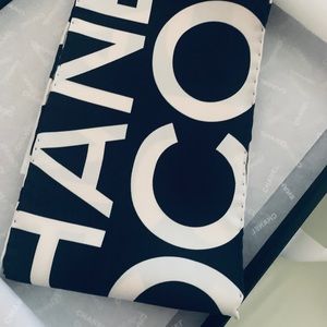 Authentic 100% silk Brand new Chanel scarf . Rare!